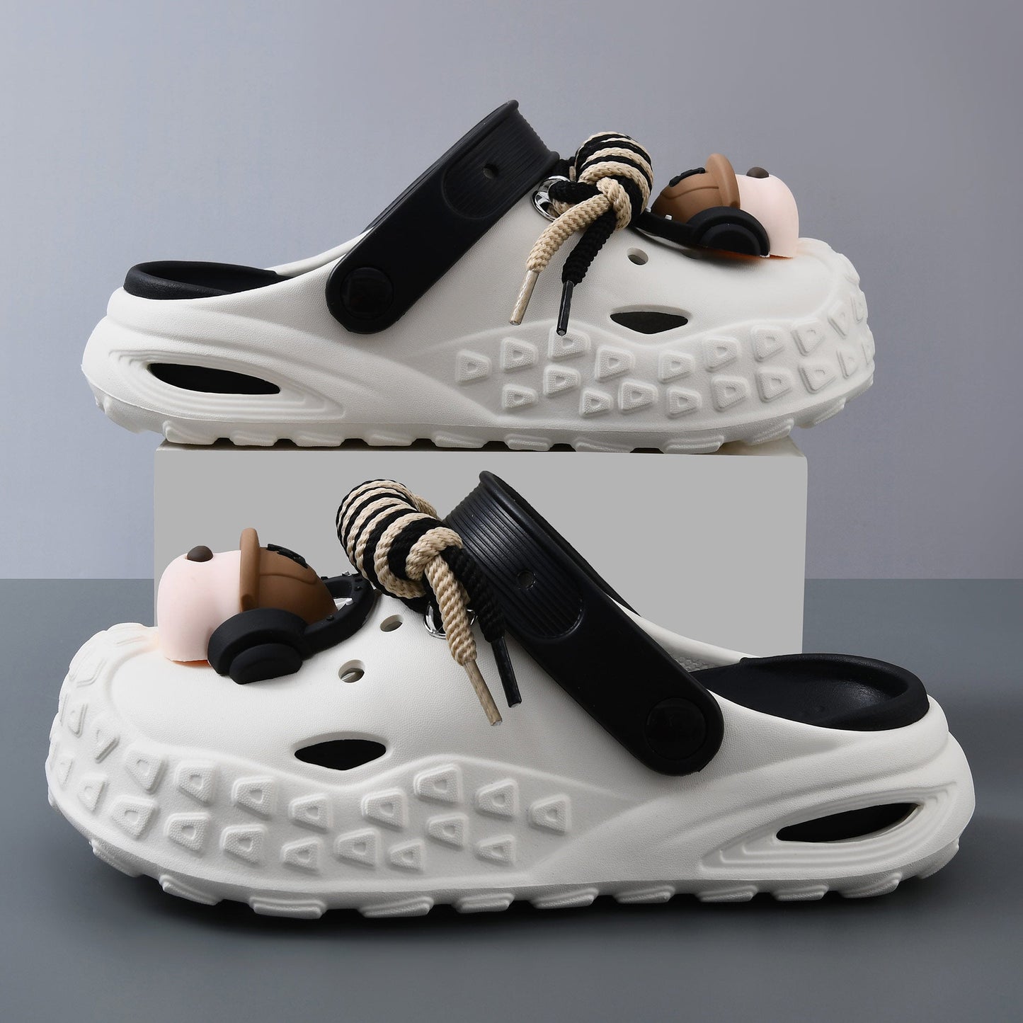 Hype Beatz Laced Clogs - Female