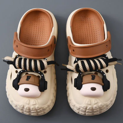 Hype Beatz Laced Clogs - Female