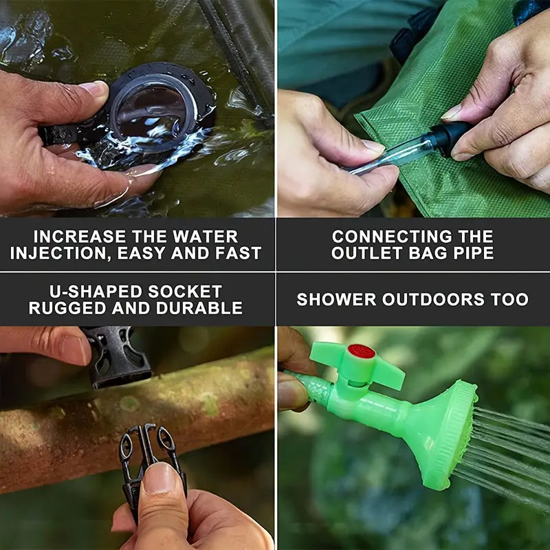 SolarFlex Outdoor Shower Bag