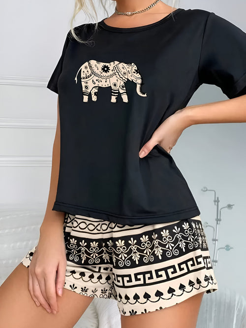 Nomad Elephant Tee Set