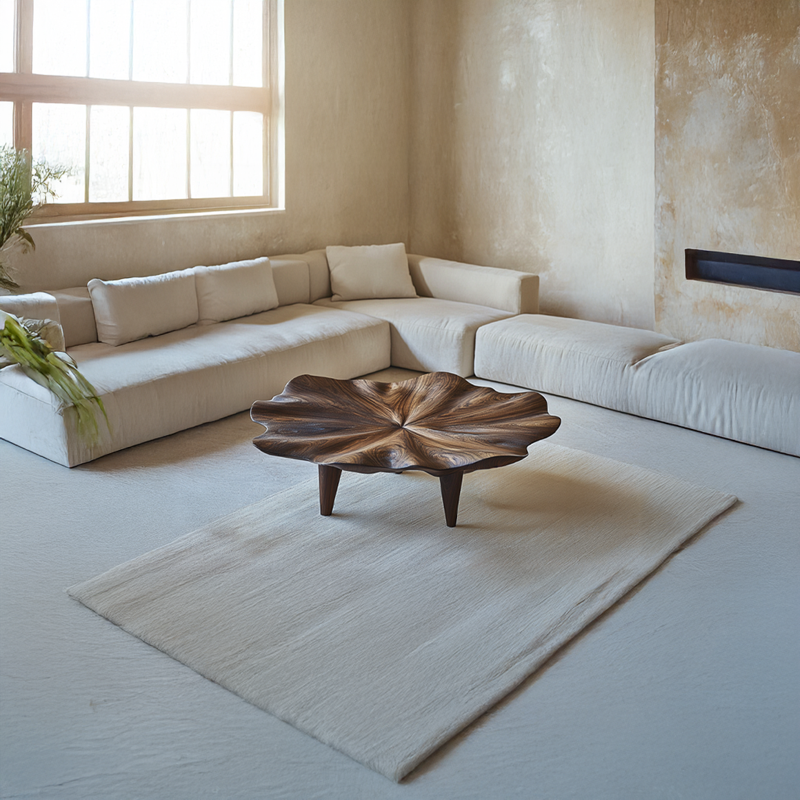 Handcrafted Rustic Coffee Table Living Room SINLSACF189