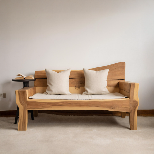 Artistic Live Edge Sofa For Living Room