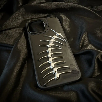 Chrome Spine iPhone Case