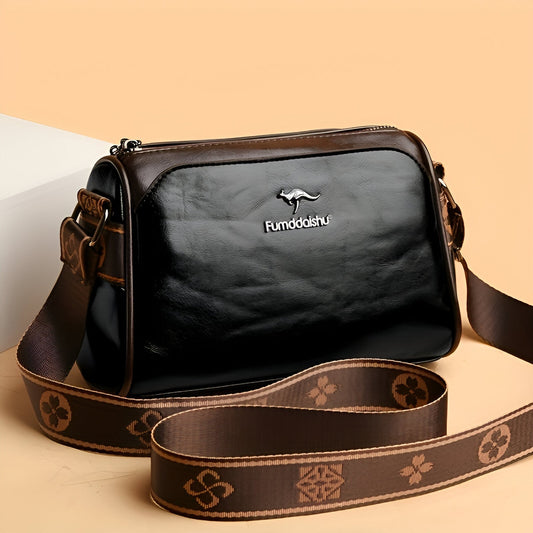 Fumodaishu Leather Crossbody Bag
