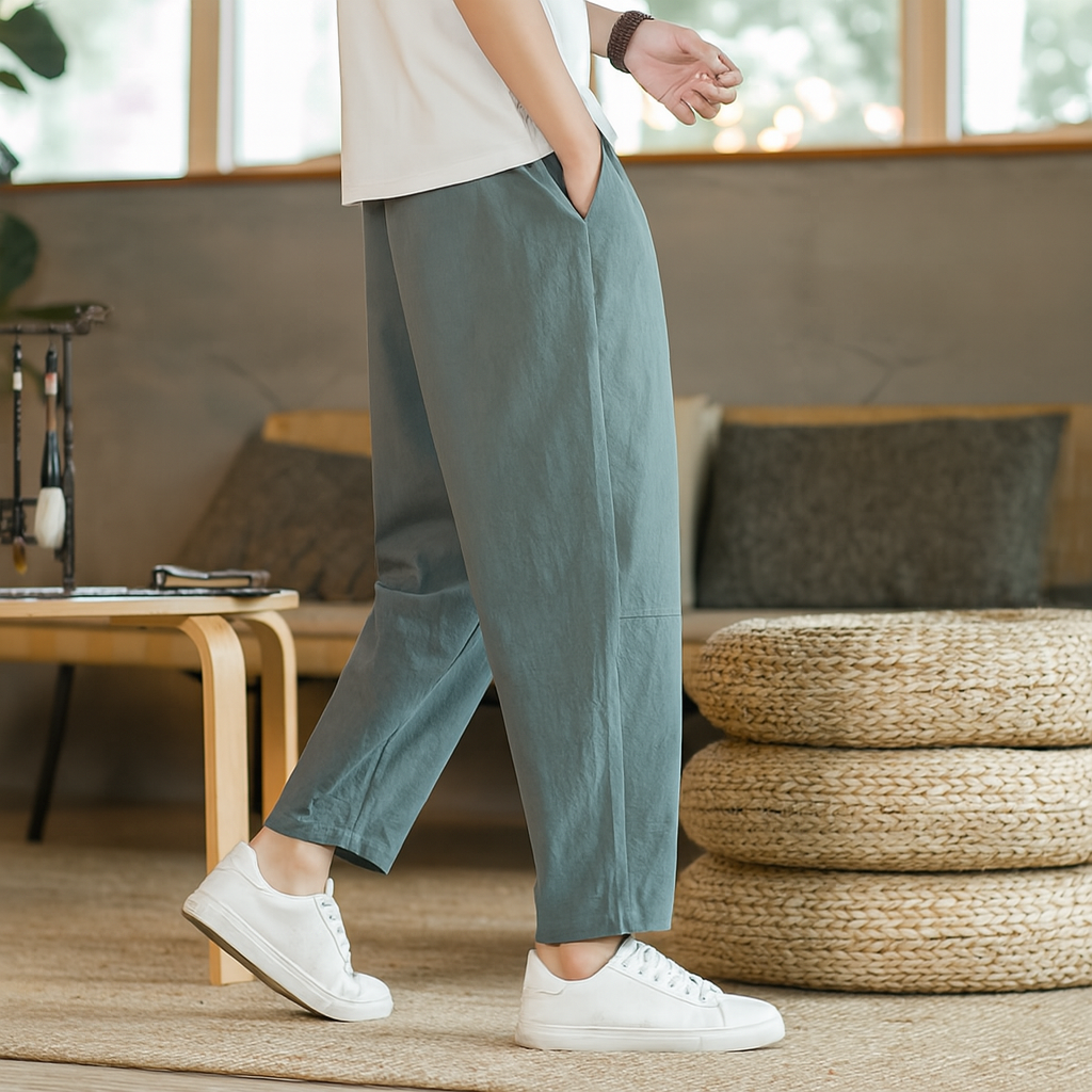 Calden Cotton Trousers