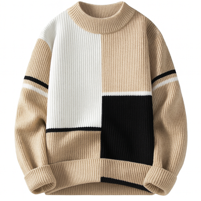 Oxford Wool-Blend Pullover