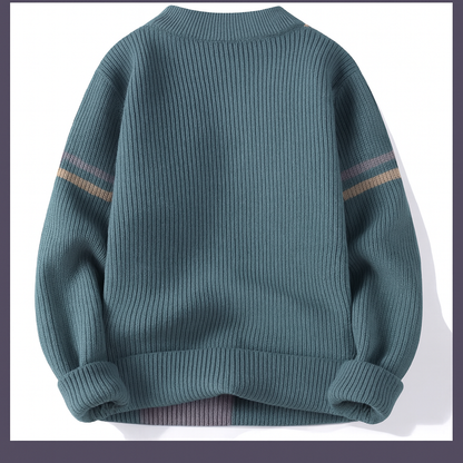 Oxford Wool-Blend Pullover