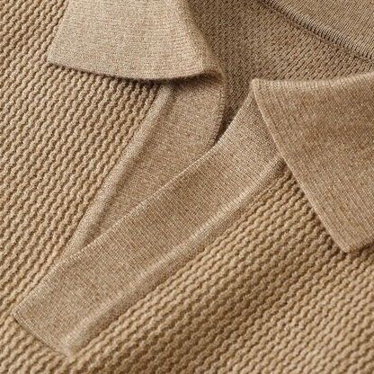 Ravello Cashmere Polo Sweater