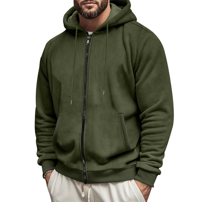 Brooklyn Waffle Knit Hoodie