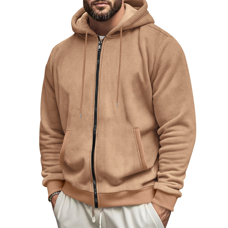 Brooklyn Waffle Knit Hoodie