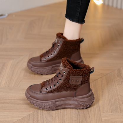 Aria Chunky High-top Sneakers