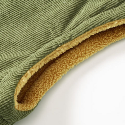 Bradley Sherpa-lined Corduroy Vest