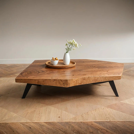 Contemporary Geometric Coffee Table For Modern Living Room SITHCF001