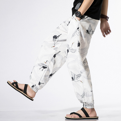 Kyoto Crane Pants