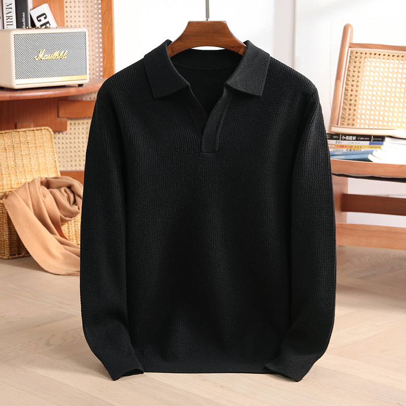 Ravello Cashmere Polo Sweater