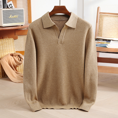 Ravello Cashmere Polo Sweater