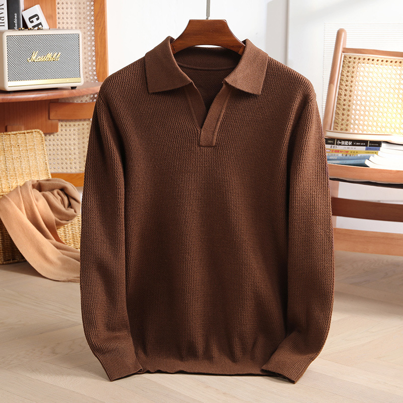Ravello Cashmere Polo Sweater