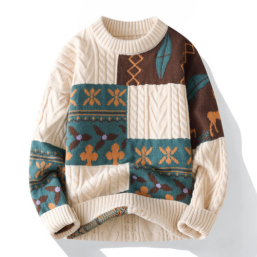 Alexander Patchwork Sweater