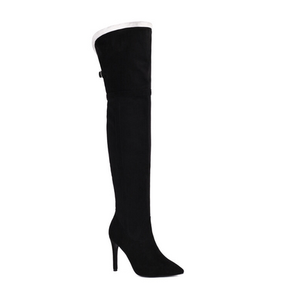 Margot Suede Knee Boots