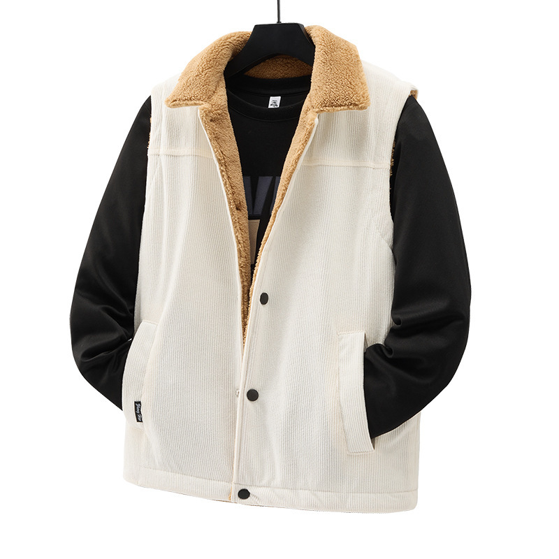 Bradley Sherpa-lined Corduroy Vest
