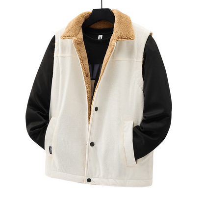 Bradley Sherpa-lined Corduroy Vest