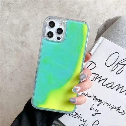 Luminous Quicksand iPhone Case