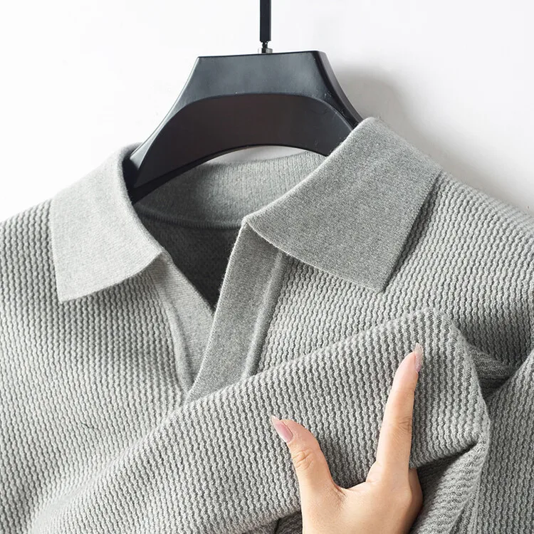 Ravello Cashmere Polo Sweater