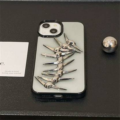 Chrome Spine iPhone Case