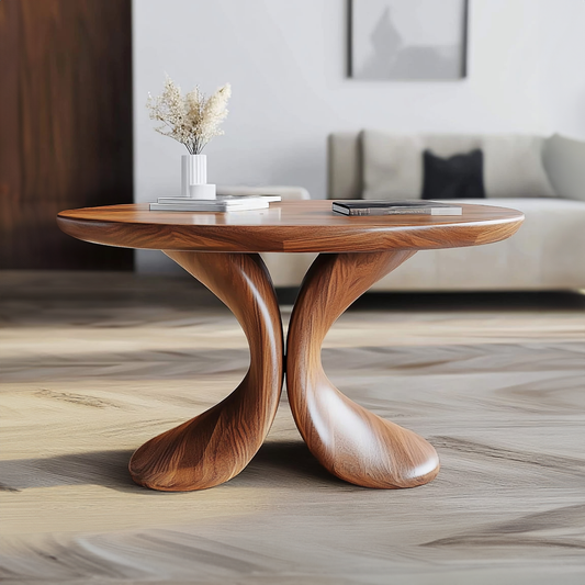 Modern Sculptural Coffee Table Living Room SINLKICF200