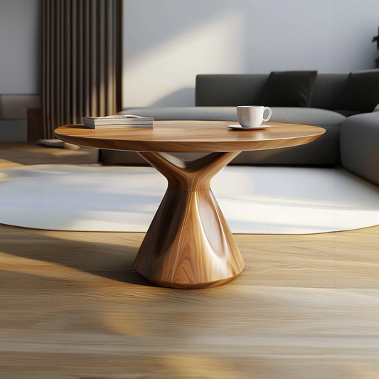 Modern Sculptural Round Table Living Room Lounge Room SINLKICF198