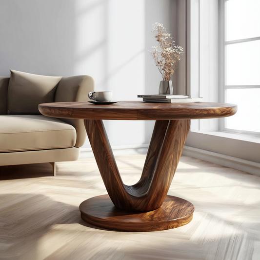 Modern Sculptural V Coffee Table Living Room Lounge Room SINLKICF207