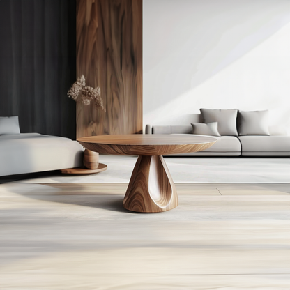 Contemporary Round Coffee Table Living Room Family Room SINLKICF211