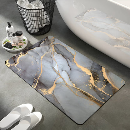 LuxeGold Stone Bath Mat