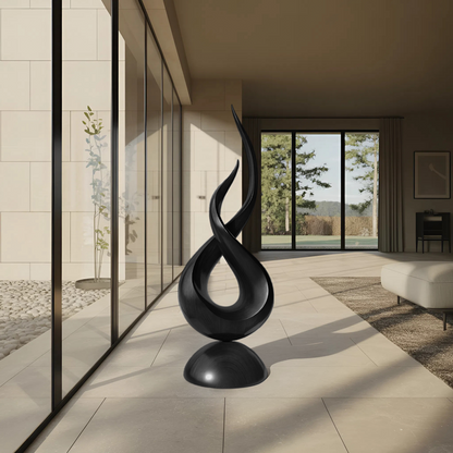 Farmhouse Abstract Sculpture For Garden Outdoor Accent