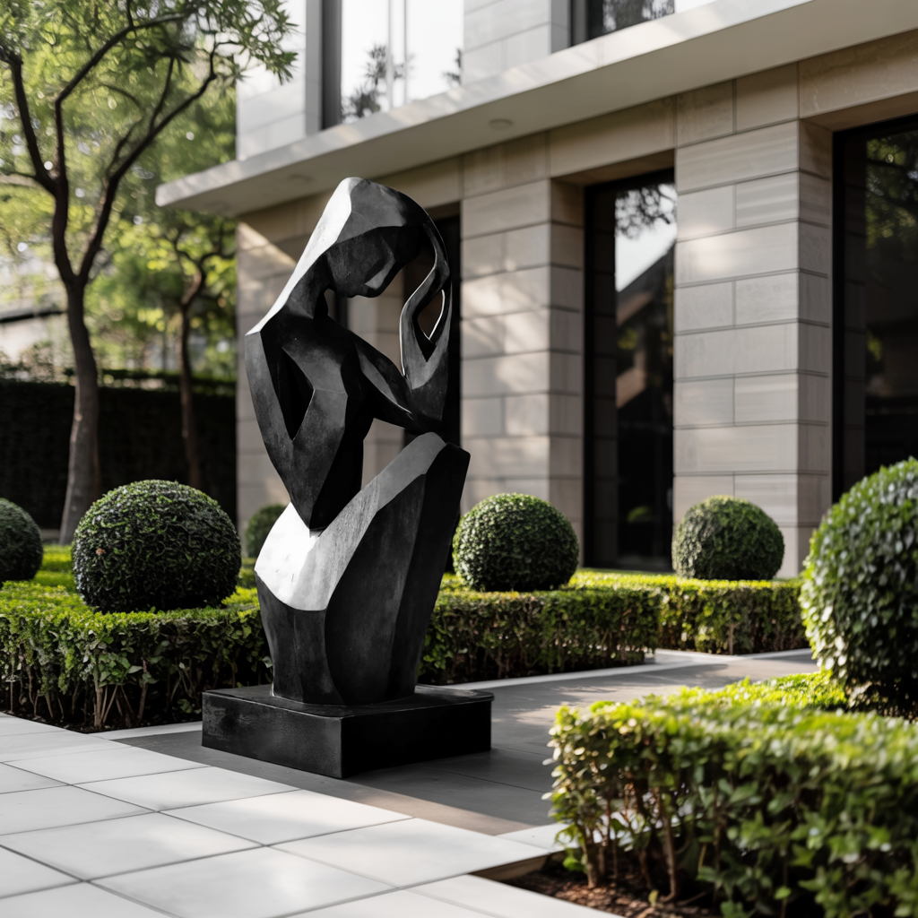 Handcrafted 3D Wood Art For Outdoor Nature Theme Setting