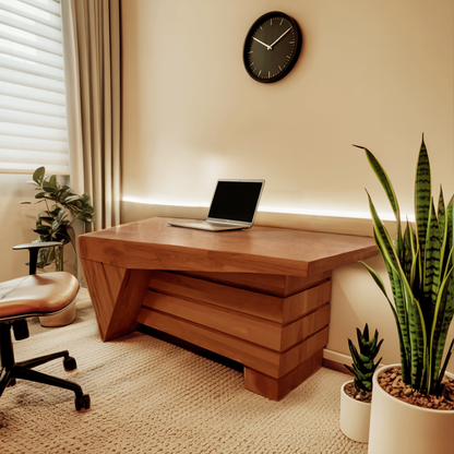 Contemporary Desk Table With Clean Lines For Home Office