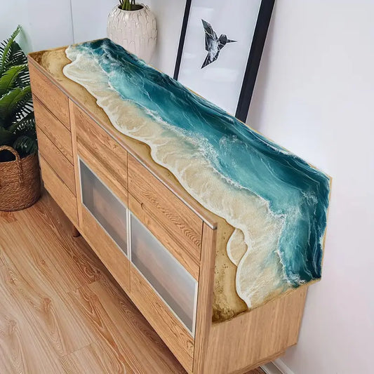 Seaside Escape Table & Shelf Runner