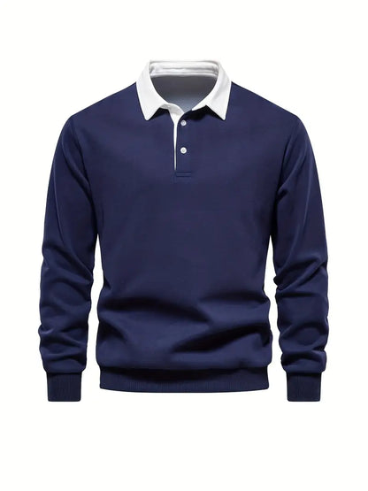 Oxford Polo Sweater
