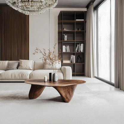 Handcrafted Low Table For Sophisticated Interiors SILDTTNCF013