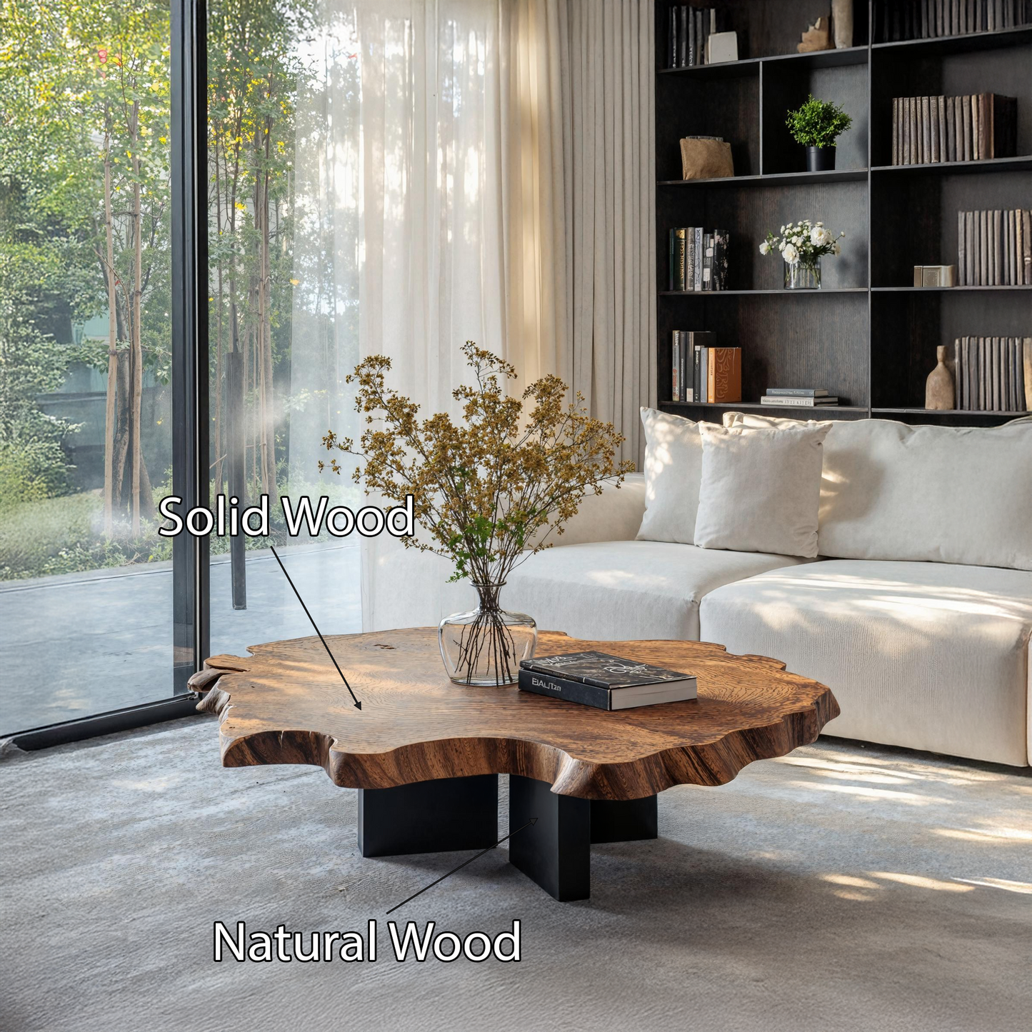 Farmhouse Low Table For Country Style Interiors SILDTTNCF020