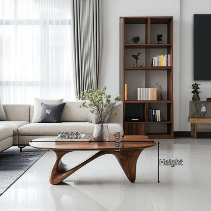 Farmhouse Low Table For Warm Living Room SILDTTRCF020