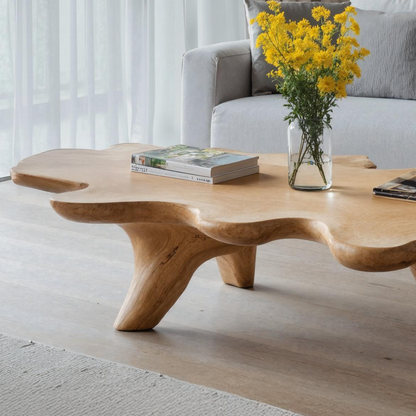 Handcrafted Low Table For Artisan Living Room SILDTTRCF026