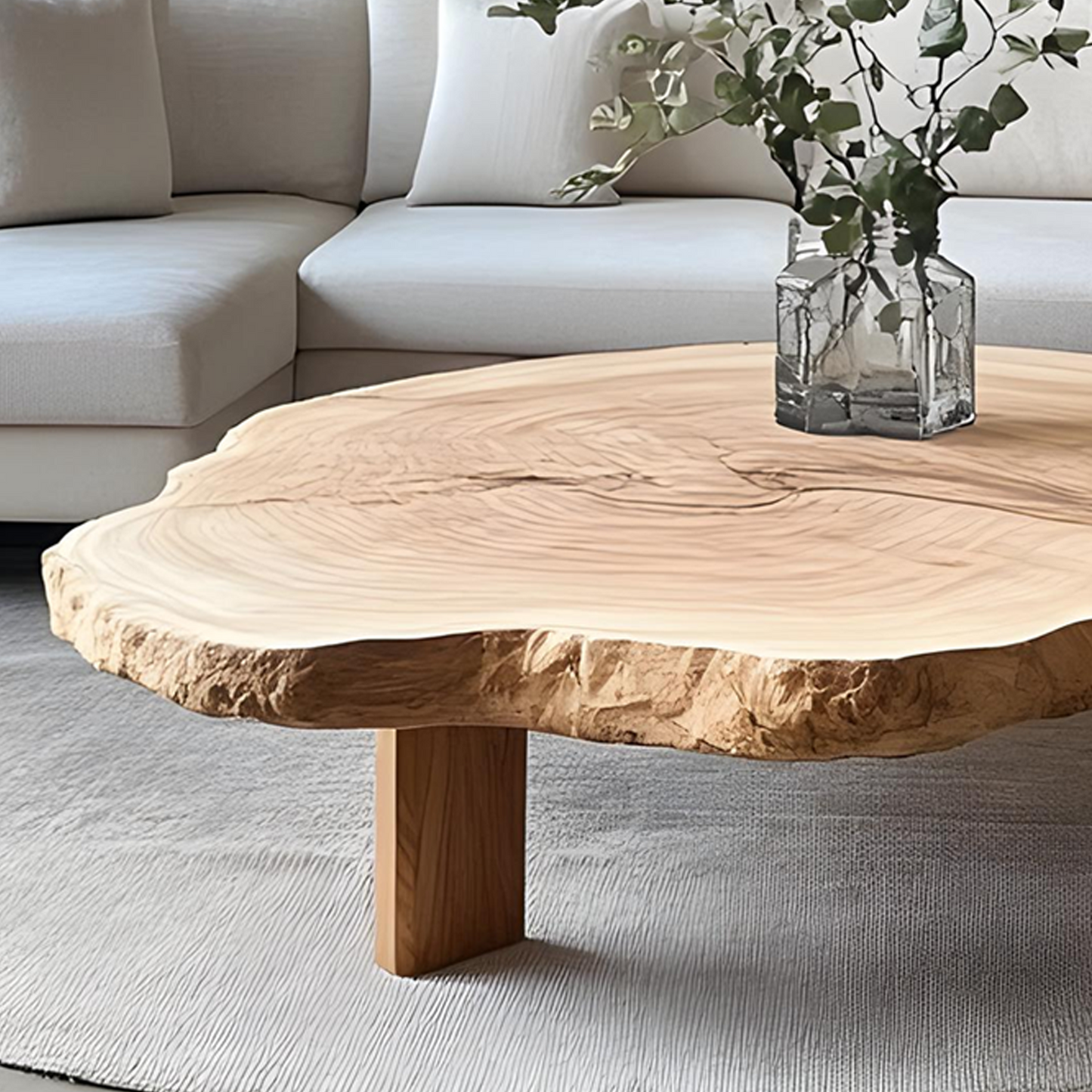 Farmhouse Solid Wood Table For Living Room Use SILDTTRCF001