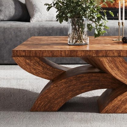 Handcrafted Coffee Table For Warm Wood Ambience SILDTTNCF021