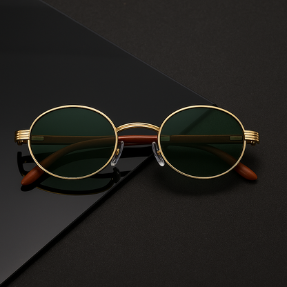 LuxSteel Oval Shades