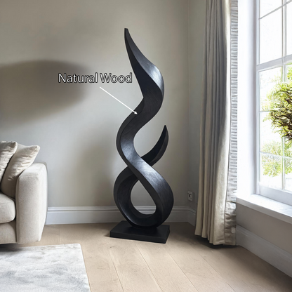 Handcrafted 3D Wood Art For Outdoor Nature-Inspired Decor