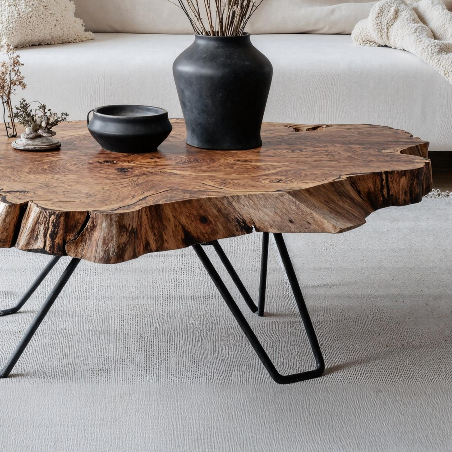 Handcrafted Coffee Table For Unique Living Room SILDTTRCF011