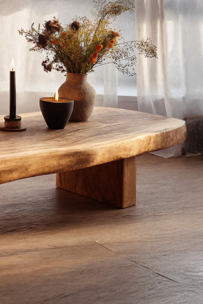 Handcrafted Live Edge Coffee Table Furniture Decor Trick Or Treat SILDTTNHCF034