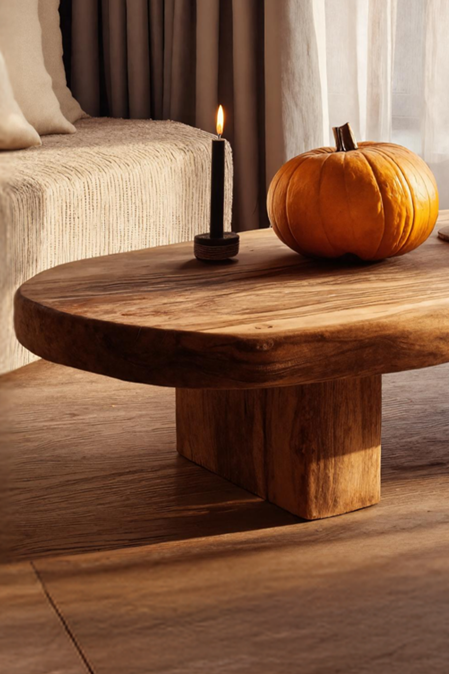 Handcrafted Live Edge Coffee Table Furniture Decor Trick Or Treat SILDTTNHCF034