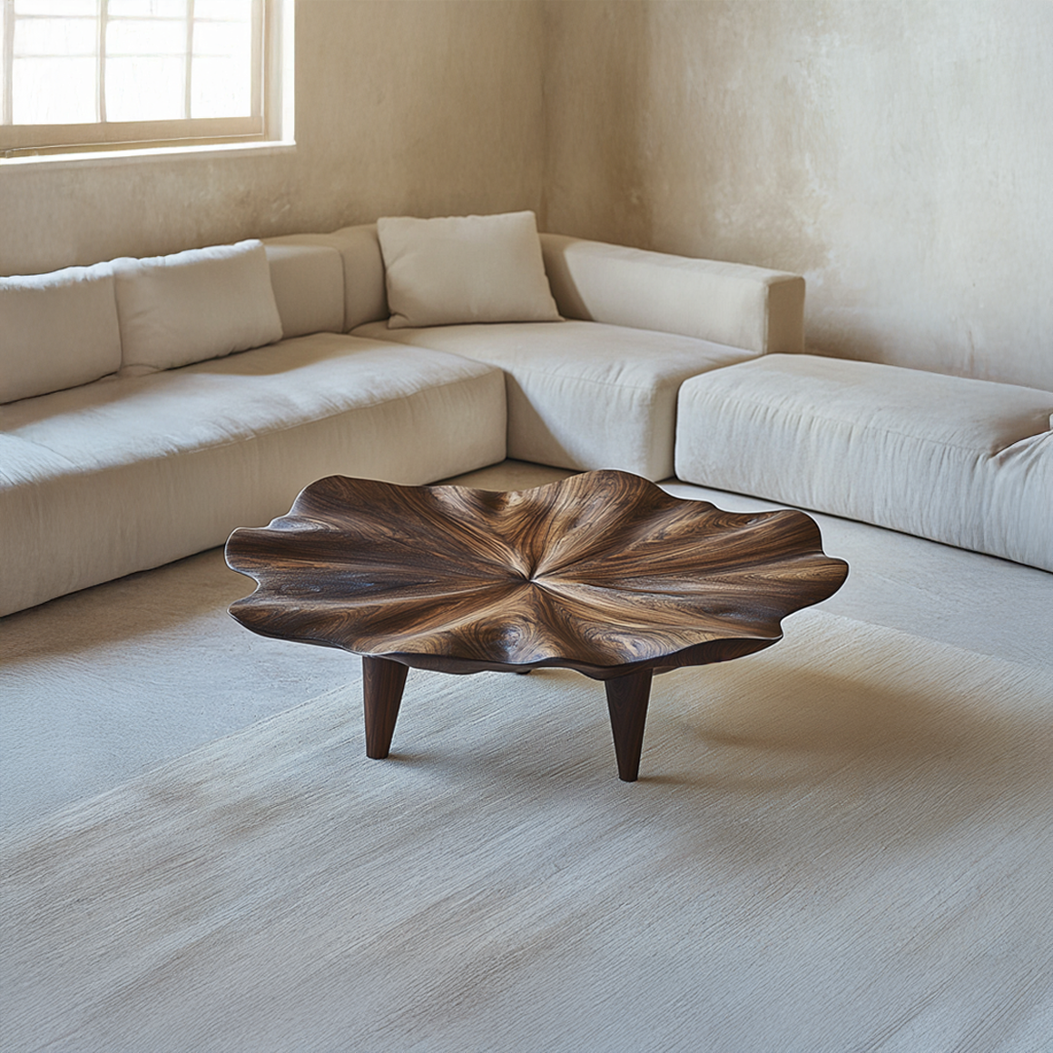 Handcrafted Rustic Coffee Table Living Room SINLSACF189